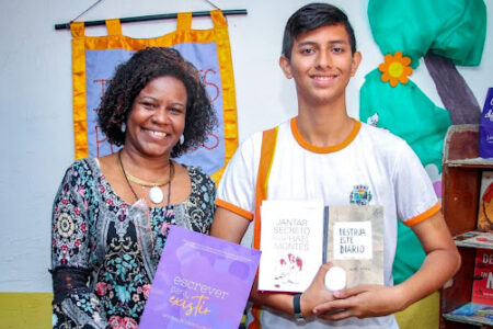 ALUNO DE ESCOLA MUNICIPAL DE BELFORD ROXO CONQUISTA O 3º LUGAR NO PROJETO ‘ESCREVER PARA EXISTIR’