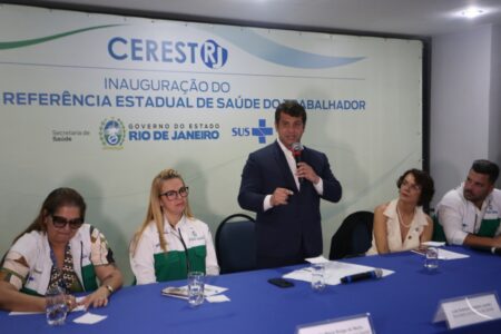 SECRETÁRIO DE SAÚDE INAUGURA CENTRO DE REFERÊNCIA ESTADUAL DE SAÚDE DO TRABALHADOR