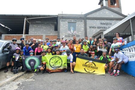 PEDALADA TURÍSTICA REUNIU GRUPOS DE CICLISTAS EM HOMENAGEM À NOSSA SENHORA DA CONCEIÇÃO