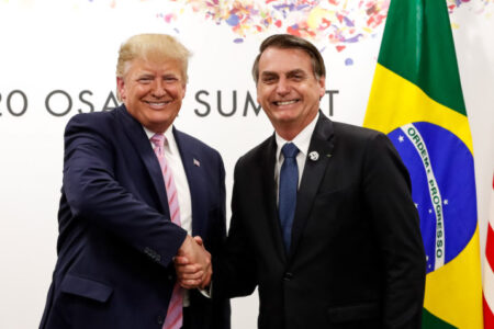 OPOSIÇÃO BRASILEIRA COMEMORA ELEGIBILIDADE DE TRUMP