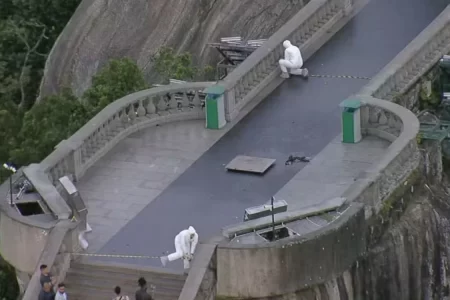 G20: POLÍCIA SIMULA AÇÃO CONTRA AMEAÇA TERRORISTA NO CRISTO REDENTOR