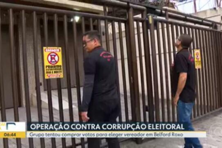 MPRJ FAZ OPERAÇÃO CONTRA COMPRA DE VOTOS EM BELFORD ROXO