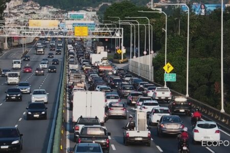 ECOPONTE ESTIMA QUE DOIS MILHÕES DE VEÍCULOS ATRAVESSEM A PONTE RIO-NITERÓI