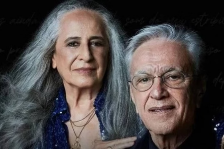 MARIA BETHÂNIA E CAETANO VELOSO LANÇAM DISCO COM REGRAVAÇÃO DE IZA