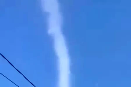 ‘MINITORNADO’ SURPREENDE MORADORES E CHAMA ATENÇÃO NITERÓI 